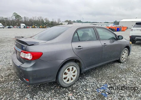2011 Toyota Corolla Base from USA, damaged, VIN JTDBU4EE5BJ100858